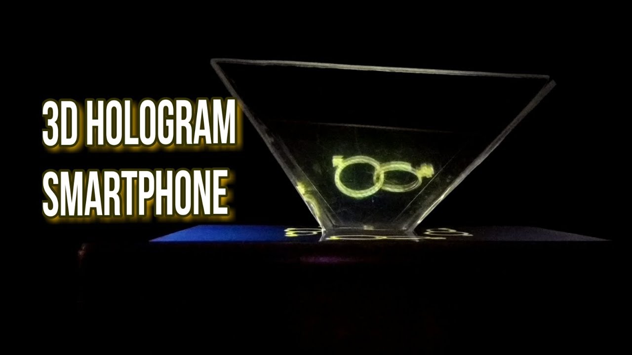 Turn your smartphone into a 3D HOLOGRAM | How to make 3D Hologram ...
