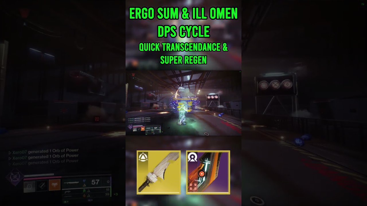 Ergo Sum & Ill Omen DPS Cycle