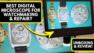 Best Digital Microscope for Watchmaking? LINKMICRO 4K 30FPS Microscope Unboxing & Review
