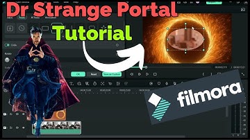 How To Create a Doctor Strange Portal In Filmora 12 (2023) | Filmora Tutorial