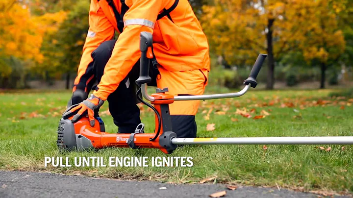 How to start a petrol brushcutter