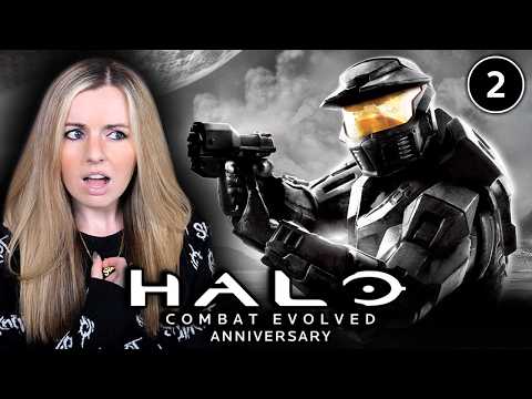 It's THIS Difficult?? - Halo: Combat Evolved Anniversary Gameplay