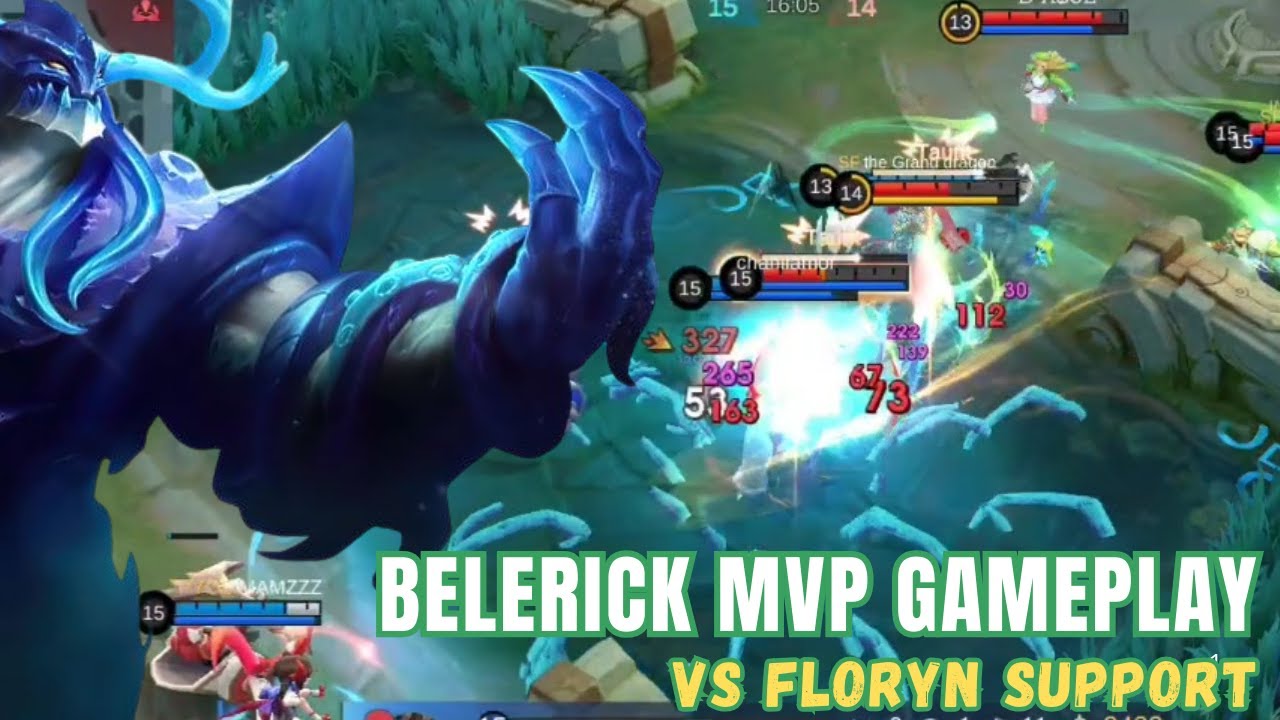 BELERICK BEST BUILD 2025| BELERICK TOP GLOBAL| BUILD BELERICK TANK| BELERICK MVP GAMEPLAY MLBB