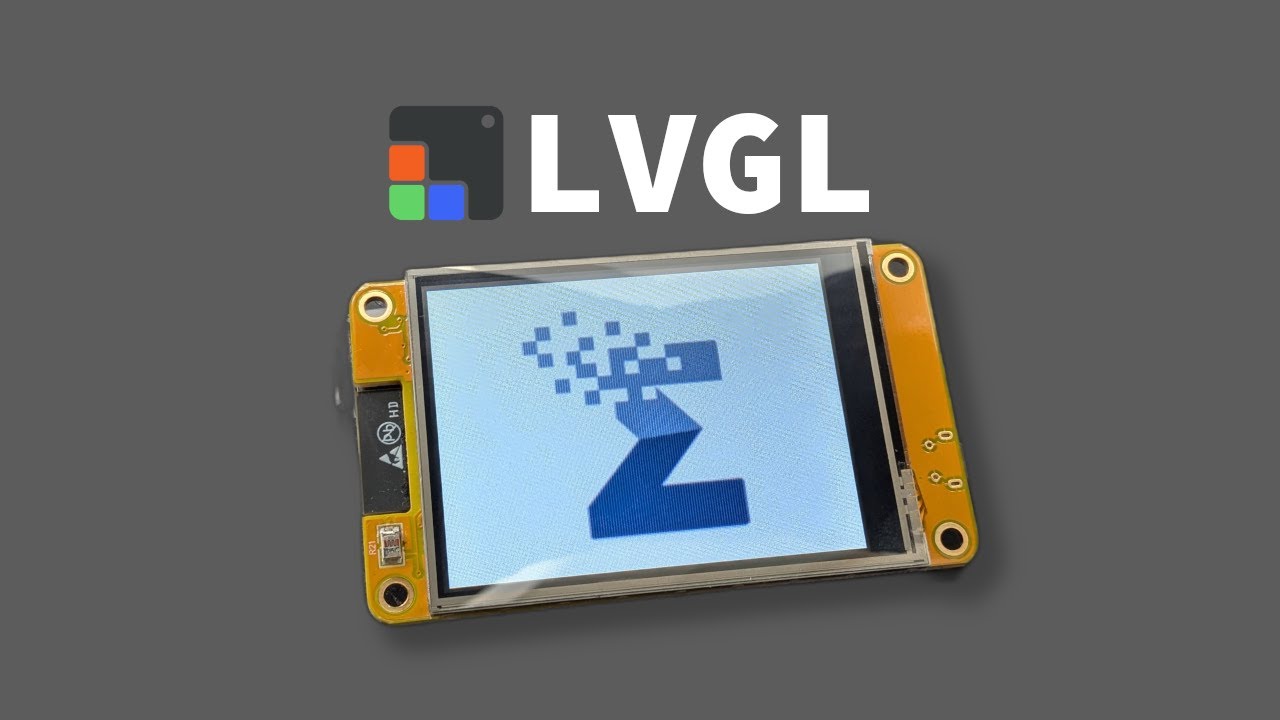 CYD einrichten & LVGL nutzen – GUI mit Arduino und ESP32