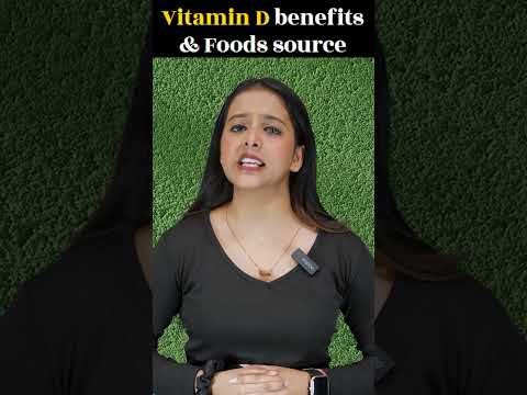 Vitamin D benefits & Foods source | Healthy & Richest Vitamin D Foods #hrbl24 #shorts