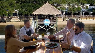 Cap's On The Water - Robert Slack Agents break bread with Executive Chef Chip Richard