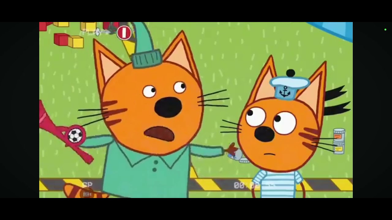 три кота horror ( злой дом ) 