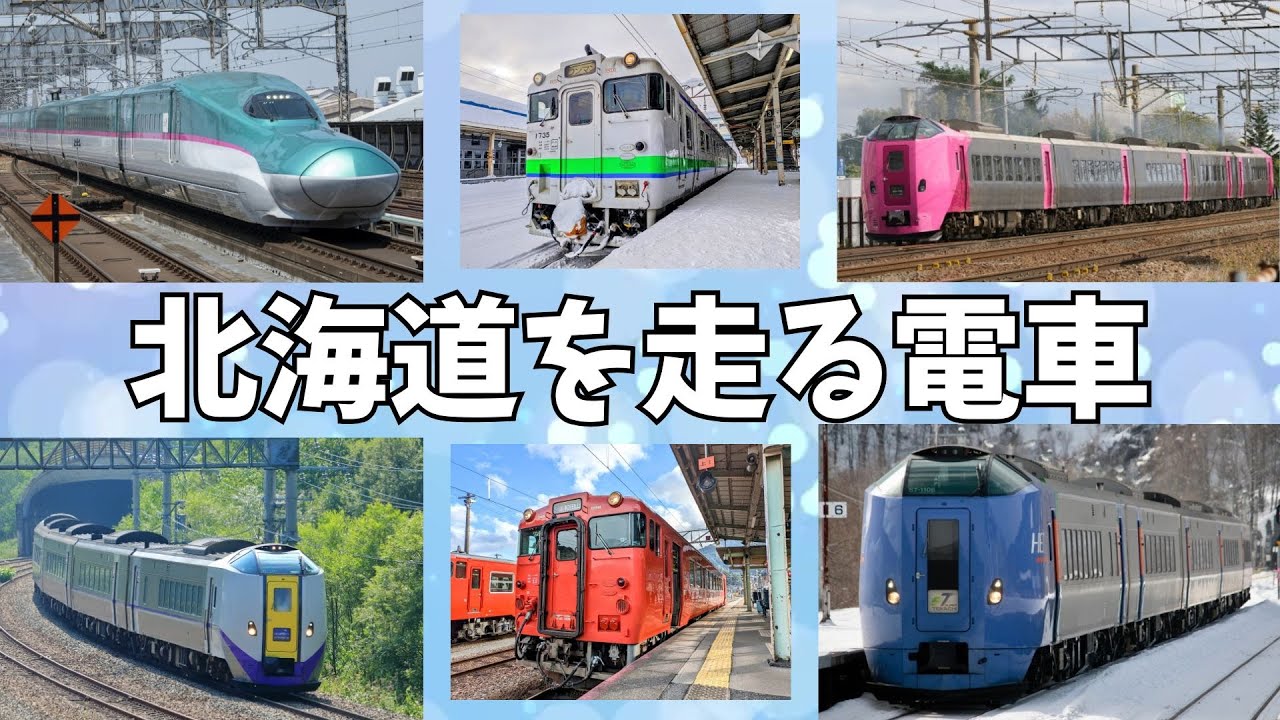 北海道をはしる電車、大集合！🚆❄️
