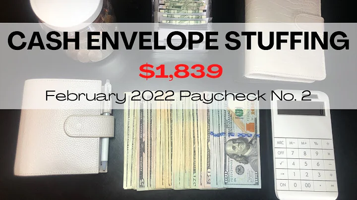 CASH ENVELOPE STUFFING | 2022 SAVINGS CHALLENGES  | CASH STUFFING FOR BEGGINERS | FEB 2022 PAYHECK 2