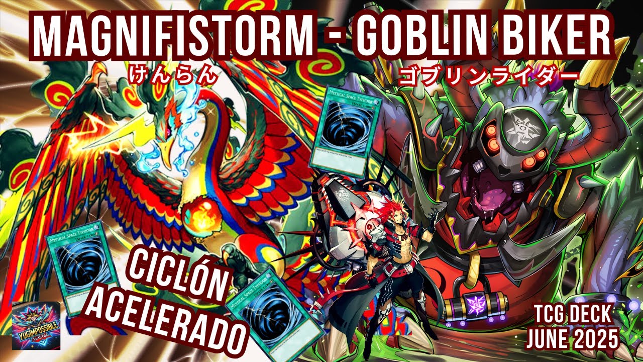 🔥Radiant Typhoon + Goblin Biker🔥| Replays + Decklist | TCG 2025 YuGiOh ...