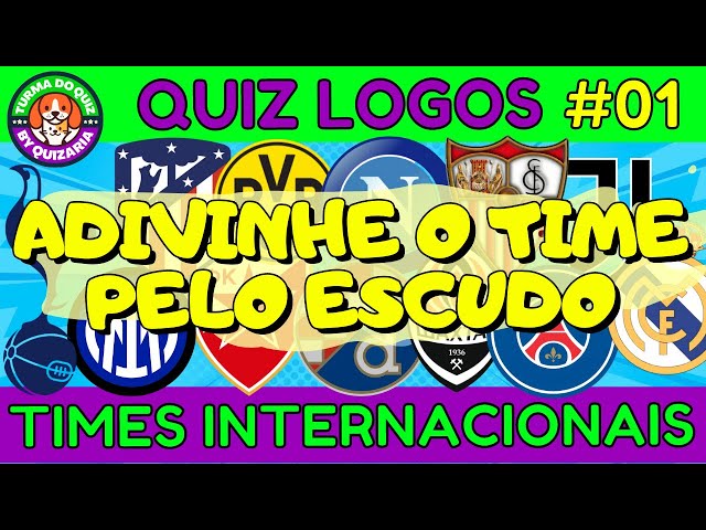 ADIVINHE O TIME DE FUTEBOL PELO ESCUDO - Divirta Quiz