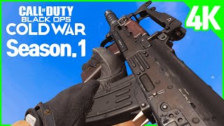 [4K] COD Black Ops Cold War All Weapons Showcase [Season 1]