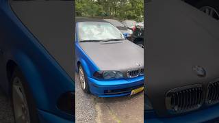 Chrome rims on wrapped BMW?? 🤷