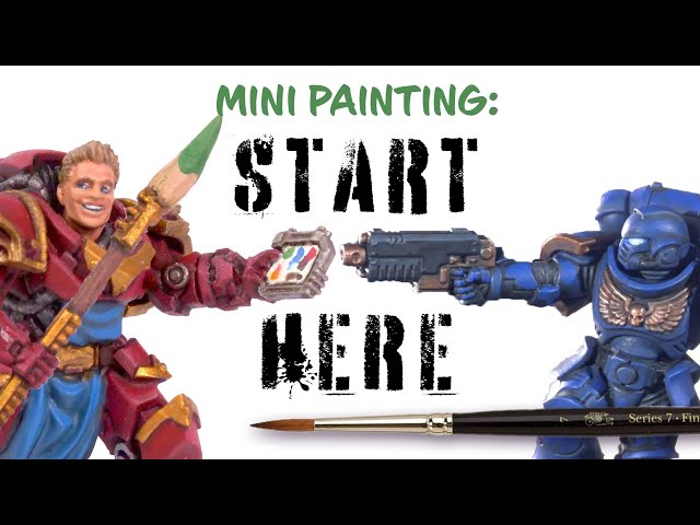 Painting miniatures – Here's how to paint Warhammer models