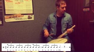 Jazz drum lesson: Philly Joe Jones-isms 1