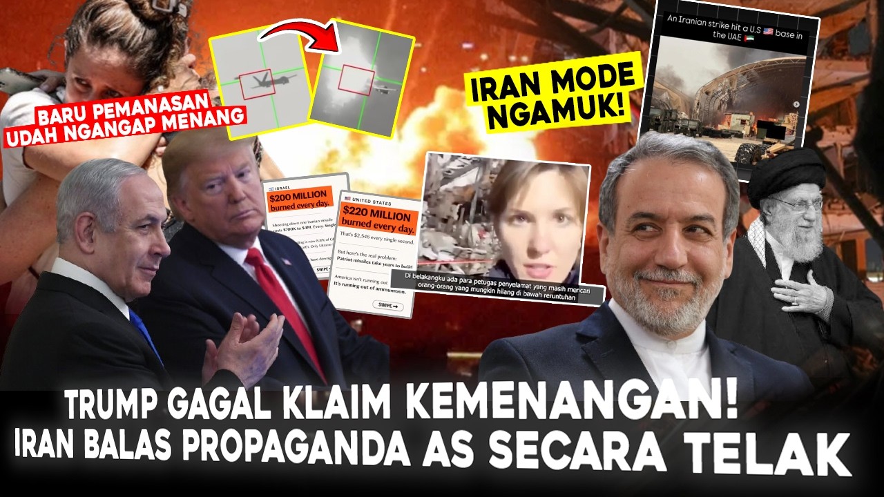 “PROPAGANDA TRUMP DIHAJAR IRAN” – Sensor di Israel Makin Parah, Dunia Mulai Tahu Kebenaran