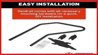 Lippert Solid Step Entry Assist Handrail for 5th Wheel RVs, Travel Trailers and Motorhomes Wealth