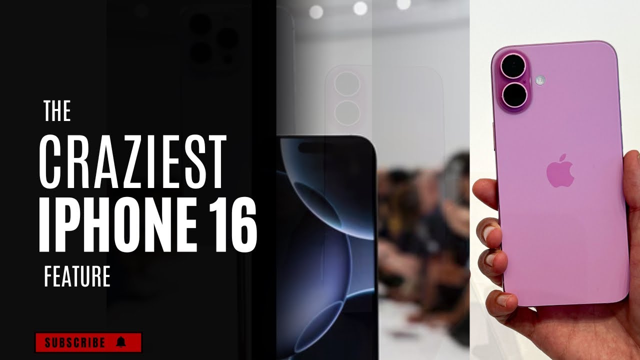 Is This the Craziest Feature on the New Apple iPhone 16?
