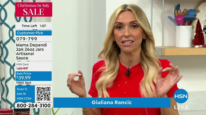 Mama DePandi (2) 26 oz. Jars of Artisanal Pomodoro Sauce