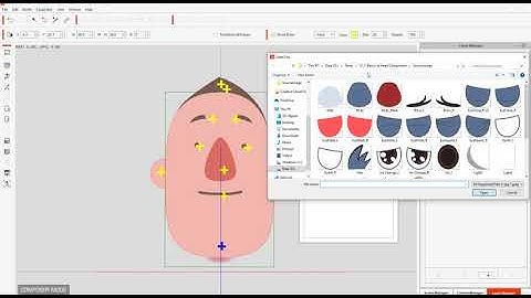 Cartoon Animator 4, 360 Head Tutorial - Basics of Head Composition