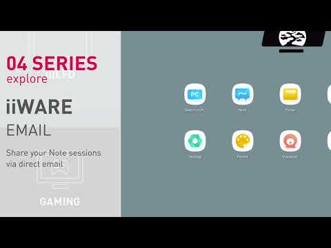 iiyama 04 series - How to share your Note sessions via direct e-mail?