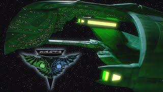 Romulan Encounter - The Enterprise-D stands off with a pair of D'deridex warbirds! - Star Trek - 4K