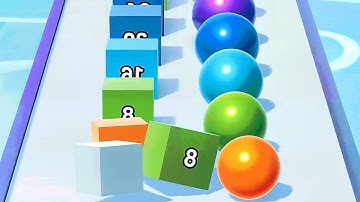 Ball Run 2048 Merge Number ! MAX LEVELS Gameplay Walkthrough New Update Part 791 android, ios