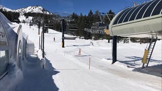 Mid-March at Eagle Lodge in Mammoth Mountain