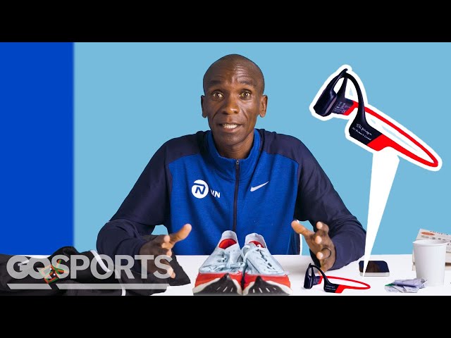 10 Things Marathoner Eliud Kipchoge Can't Live Without | GQ Sports class=