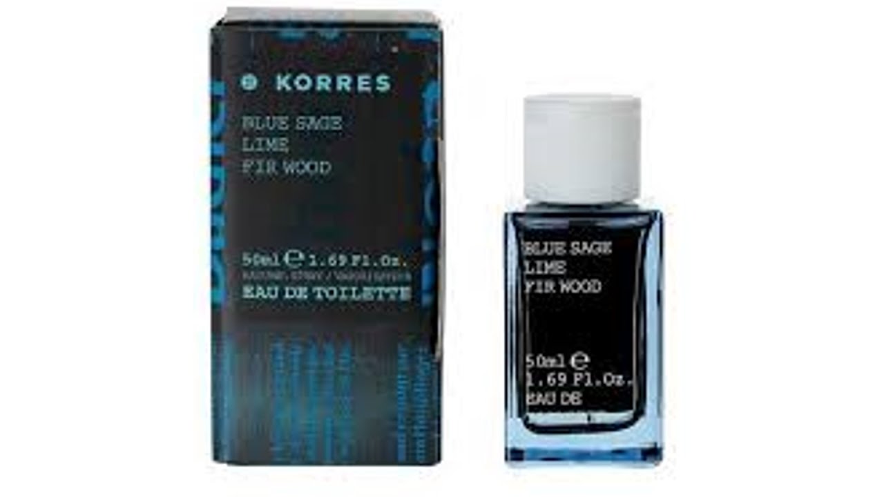 KORRES BLUE SAGE/LIME/FIR WOOD Fragrance Review YouTube