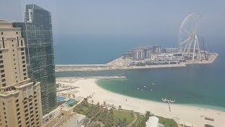 Luxury penthouse in Dubai Jumeirah Beach Residences JBR With Full Sea and Bluewaters Island view