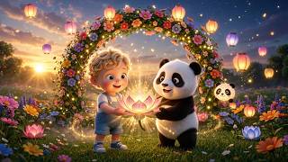 Adorable Panda Friends in a Magical Garden | Wholesome 3D Kids Animation | Kids Cartoon For Families screenshot 2