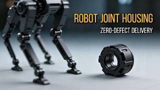Machining Quadruped Robot Joint Housing | 100 Sets, Precision, Zero Defect Delivery | WayKen