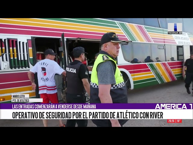 Mario Leito confirmó el operativo de seguridad ante River y la venta de entradas desde mañana