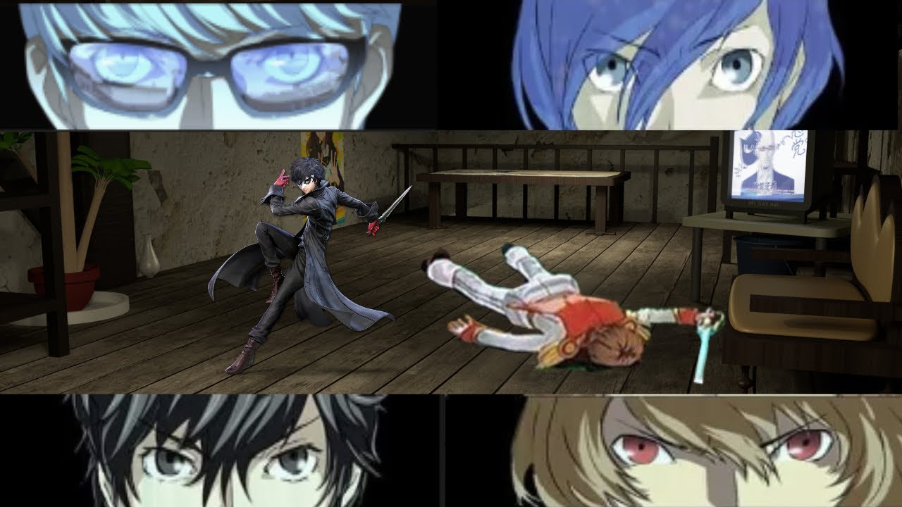 Persona Protagonists Kill Goro Akechi YouTube