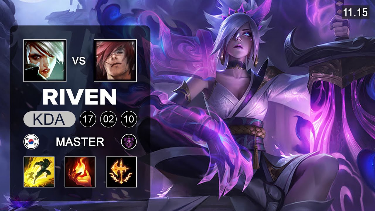 Riven Top vs Sett - KR Master Patch 11.15