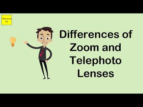 Video: Verschil Tussen Zoom En Telefoto