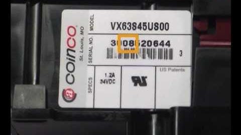 Coinco Vantage Serial Numbers