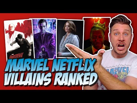 Marvel Netflix Villains Ranked!