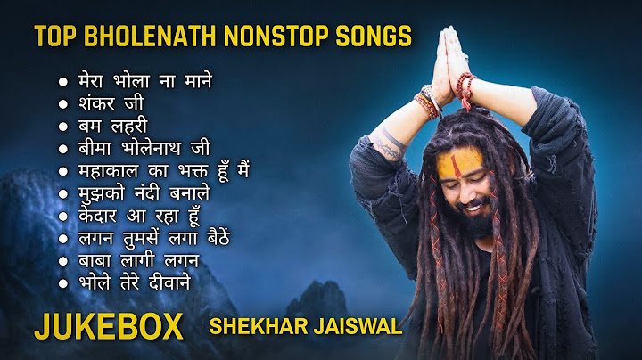 Top Bholenath Hit Song Of Shekhar Jaiswal | Nonstop Shiv Bhajan 2025 | नॉनस्टॉप शिव भजन | Jukebox