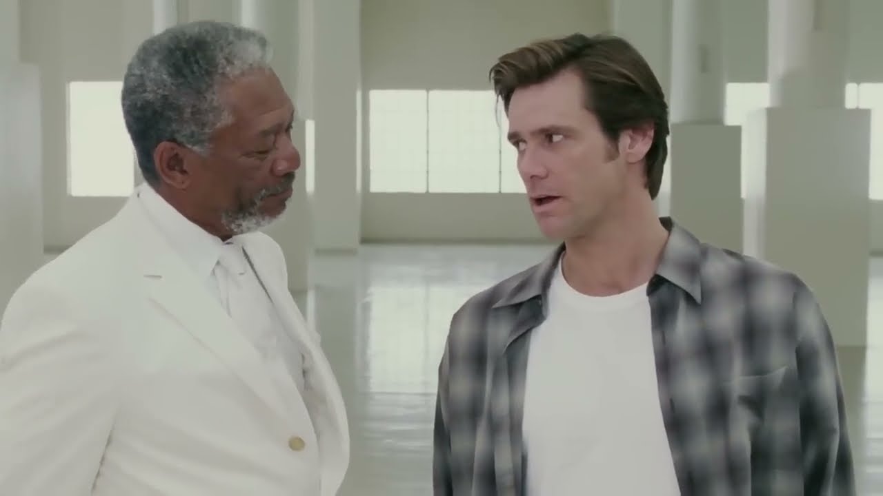 Bruce Almighty Jim Carrey Meets God Hd Oyvind Hjertvikrem