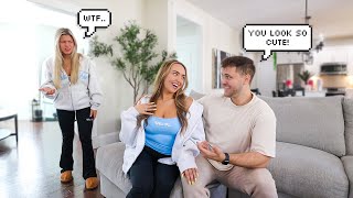 FLIRTING WITH MY WIFES BESTFRIEND PRANK..