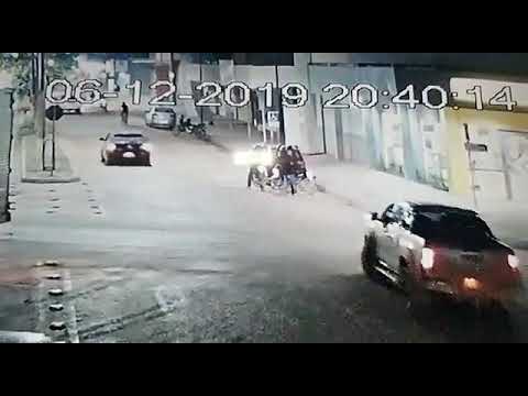 Câmeras de segurança da PM flagram roubo em Avenida de Confresa