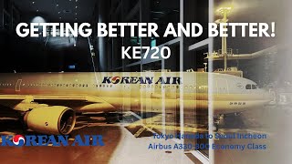 Korean Air Economy Is Getting Better Ke720 Tokyo Haneda-Seoul Incheon