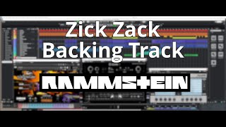 【Rammstein】Zick Zack - Backing Track【Instrumental cover】