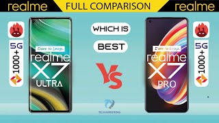 Realme X7 Ultra VS Realme x7 Pro Full Comparison Dimensty 1000+ | Which is Best ??