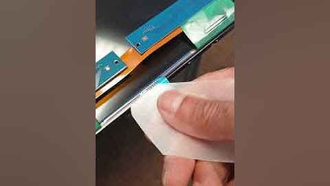 HOW TO REMOVE LCD SCREEN GLUED TO THE FRAME OF A TV