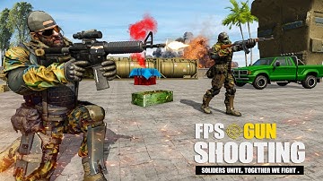 FPS Gun Shooting: Offline Game Android Gameplay