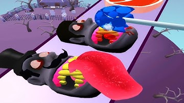 Teeth Runner NEW UPDATE All Levels Gameplay Android,ios