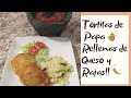 🛑TORTITAS DE PAPA RELLENAS DE QUESO Y RAJAS!! #PAPAS #ALEXYGABYVLOGS